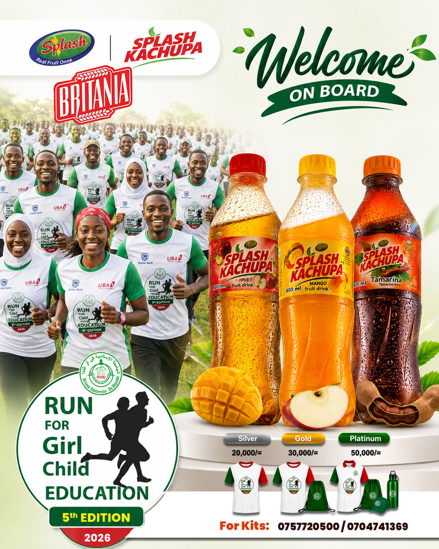 Splash Kachupa Run for Girl Child Education announcement