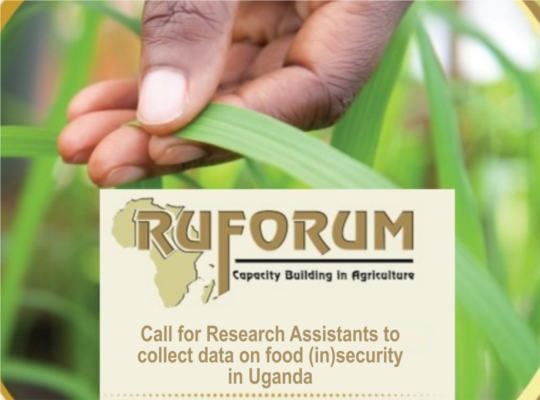 call-for-research-assistants-to-collect-data-on-food-insecurity-in-uganda